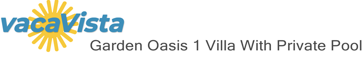 vacaVista - Garden Oasis 1 Villa With Private Pool