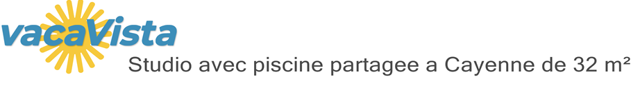 vacaVista - Studio avec piscine partagee a Cayenne de 32 m²