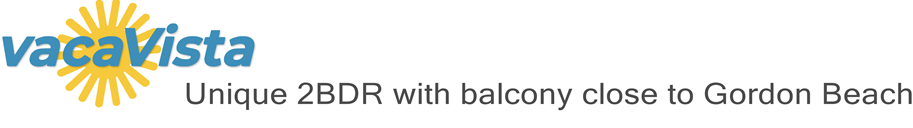 vacaVista - Unique 2BDR with balcony close to Gordon Beach