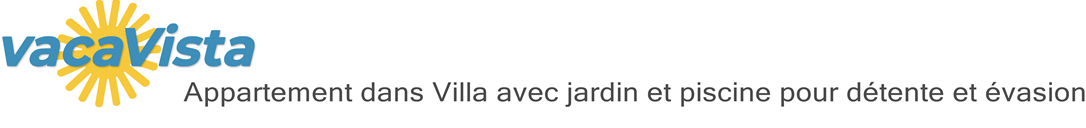 vacaVista - Appartement dans Villa avec jardin et piscine pour détente et évasion